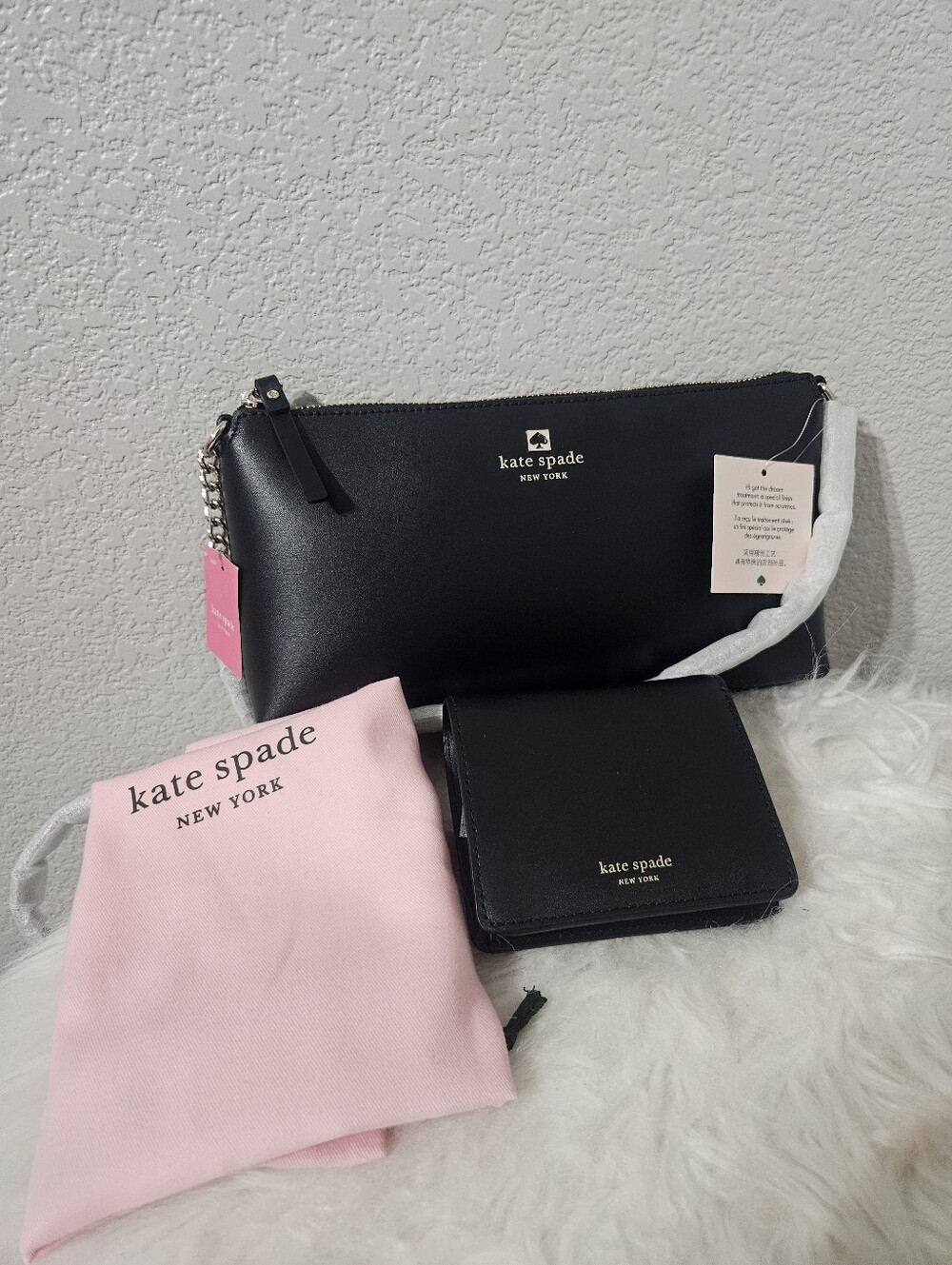 Kare Spade Sawyer Street Declan Crossbody Bag And Small Bifold Nadine Wallet NWT